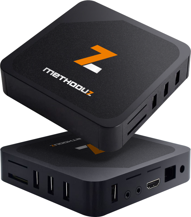 Player MTZ Methoduz — smart box para TV corporativa