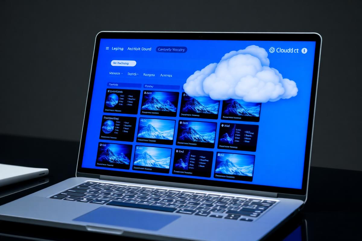 Painel em nuvem da Methoduz gerenciando várias telas